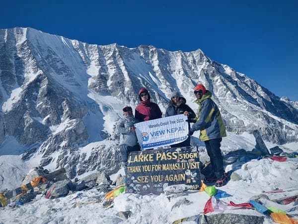 Larke La Pass Manaslu CIrcuit
