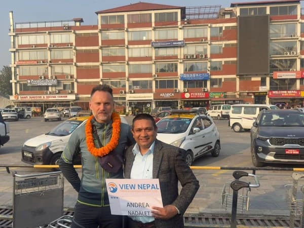 Kathmandu Airport Welcome View Nepal Treks