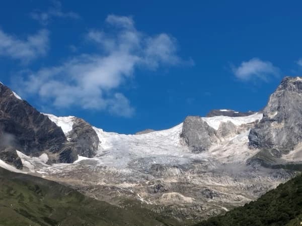 Manaslu Base Camp View Nepal