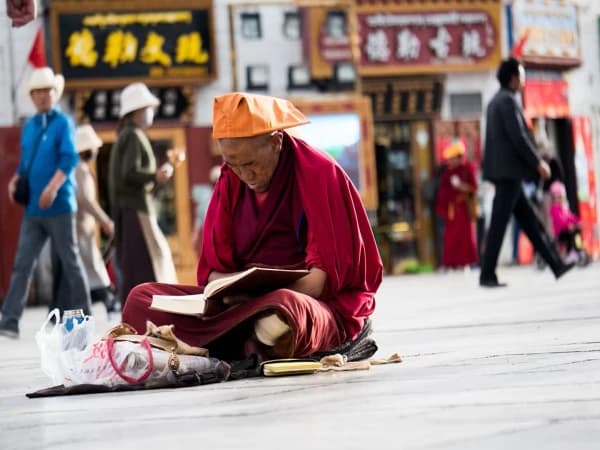 Monk Jokhang Temple
