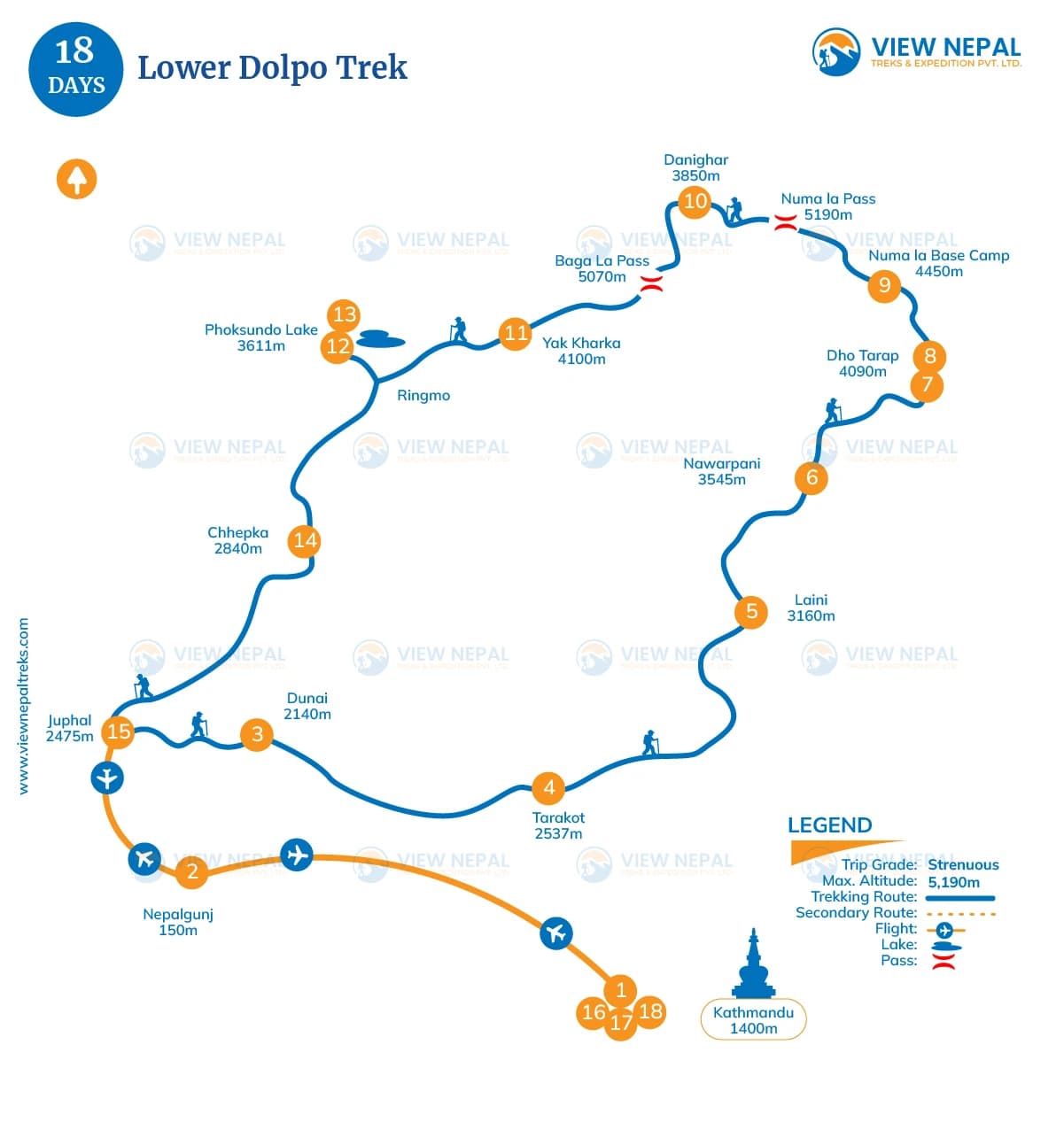 Lower Dolpo Trek - 18 Days